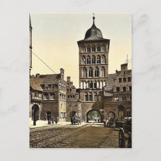 Torn, lubeck, Tysklant sällsynt Photochrom Vykort