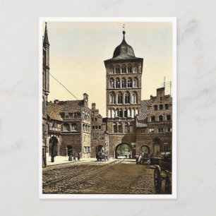 Torn, lubeck, Tysklant sällsynt Photochrom Vykort