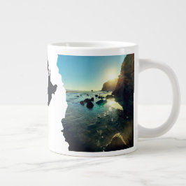 Torn NZ Sjölandskap Tasman View Jumbo Mugg