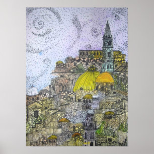 Torn och kupoler poster