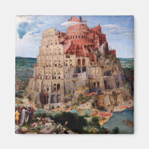 Torn of Babel, Pieter Bruegel the Elder, 1563 Magnet