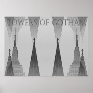 "Torn of Gotham" NYC 2006 Poster