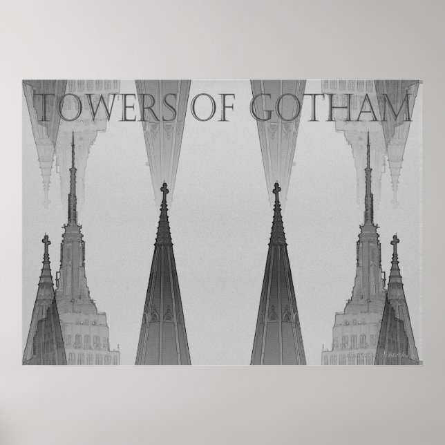 "Torn of Gotham" NYC 2006 Poster (Framsidan)