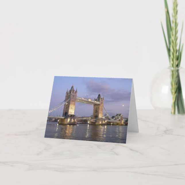 Torn överbryggar av London Notecard Kort (Framsida)
