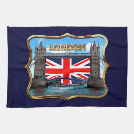 Torn överbryggar kökshandduk