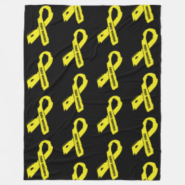 Torn Ribbon/Warrior...Endometrios Fleecefilt