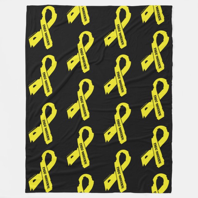 Torn Ribbon/Warrior...Endometrios Fleecefilt (Framsidan)