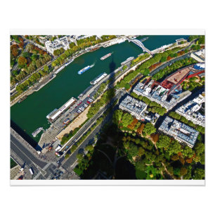 Torn Shadow Paris Fototryck