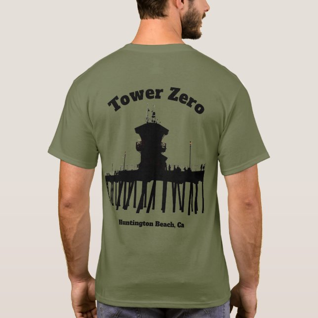 Torn Silhuett Noll  T Shirt (Baksida)