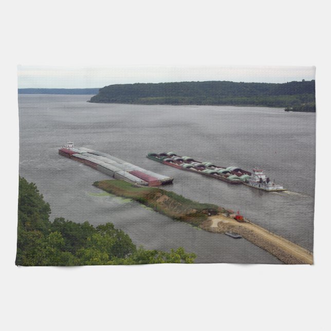 Torn som passerar köksduk kökshandduk (Horisontell)