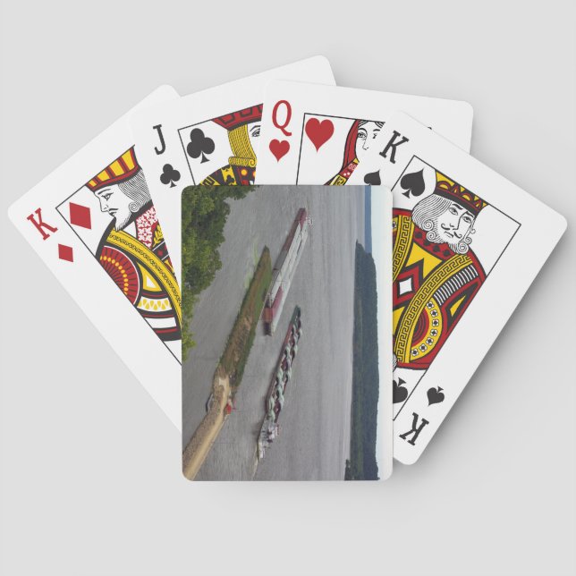 Torn som passerar spel kortlek (Baksidan)
