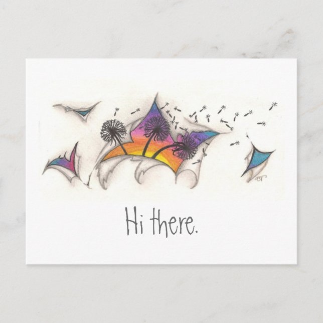 Torn Sunset-vykort Vykort (Framsida)