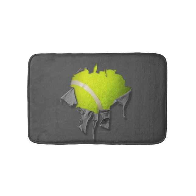Torn Tennis Baddruk Badrumsmatta (Framsidan)