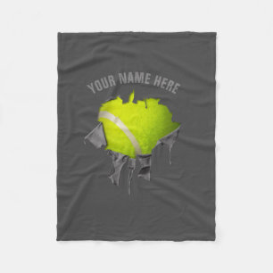 Torn Tennis Flebit Blanket Fleecefilt