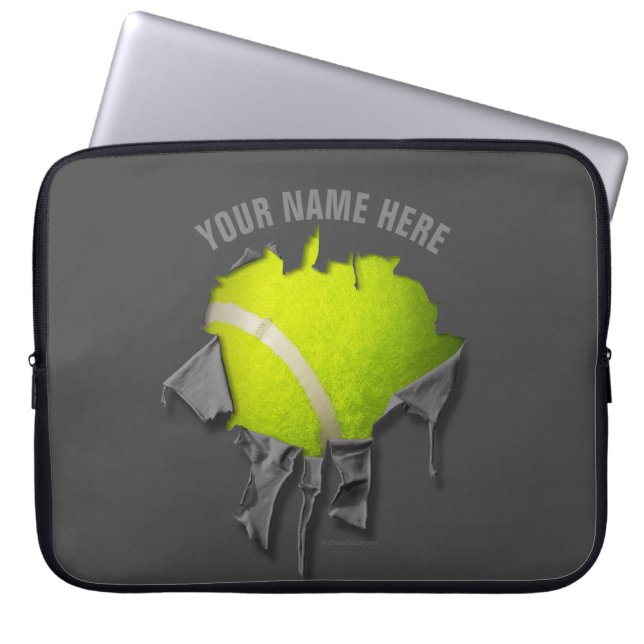 Torn Tennis Laptop sleeve (Framsidan)