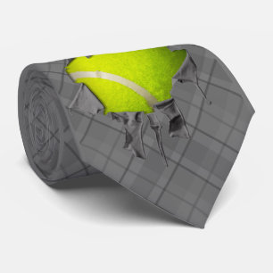 Torn Tennis Neck Tie Slips