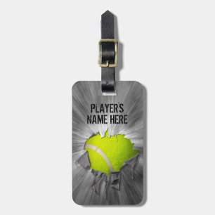 Torn Tennis (Personlig) Luggage Tag Bagagebricka
