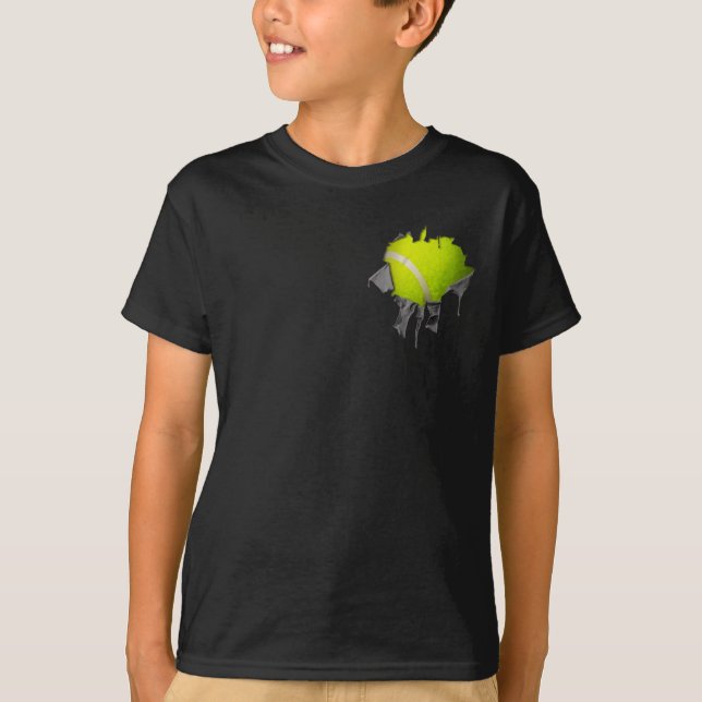 Torn Tennis T Shirt (Framsida)