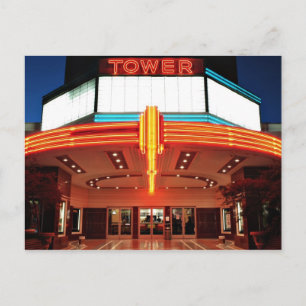 Torn Theater, Sacramento, Kalifornien Vykort