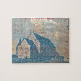 Torn vid Gamla Kilcullen. Julhälsningar Pussel