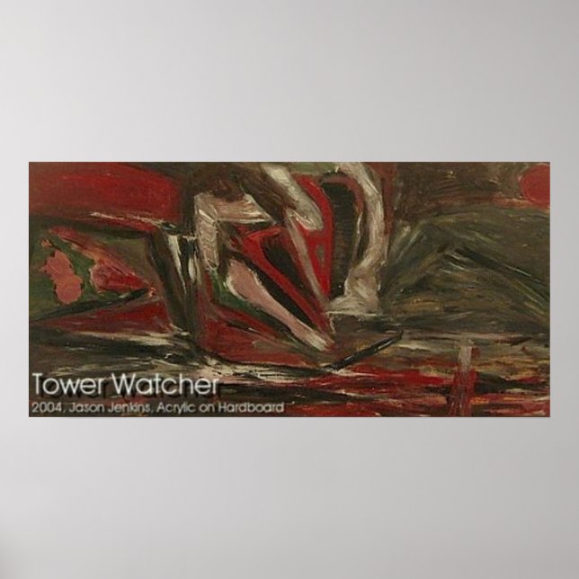 TORN WATCHER POSTER (Framsidan)