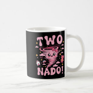 Tornado 2 Års Födelsedag Två Nado 2:a Födelsedagen Kaffemugg