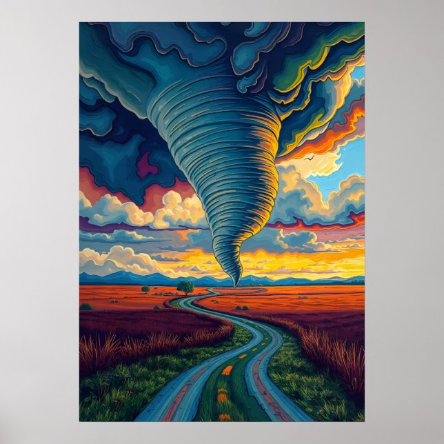 Tornado Alley - Stormens kraft Poster (Framsidan)