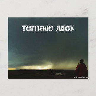 Tornado Alley-vykort Vykort