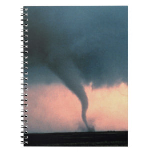 Tornado Anteckningsbok Med Spiral