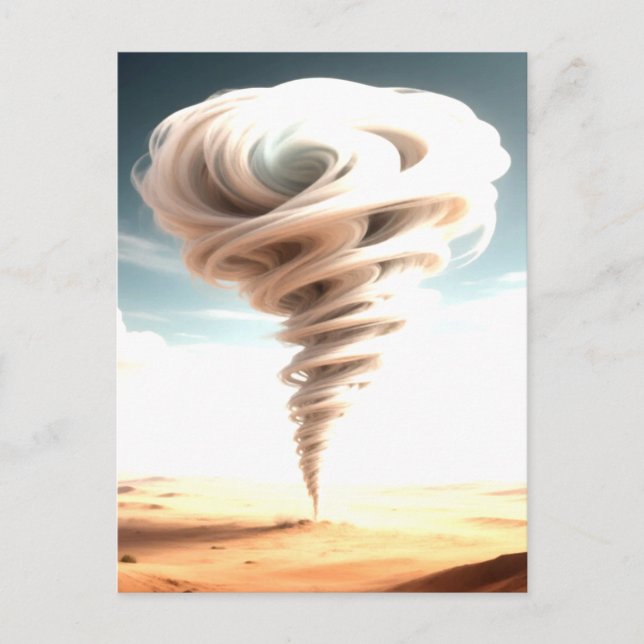 Tornado Art #3 Vykort (Framsida)
