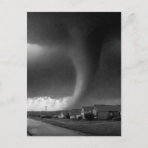 Tornado B&W vykort