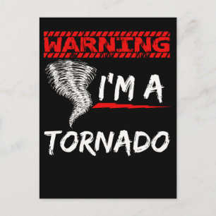 Tornado Boys Girls Meteorolog Vykort