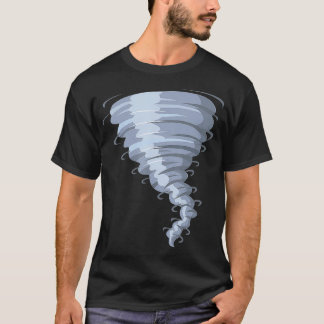 Tornado Costume Storm Twister Scary Weather T Shirt