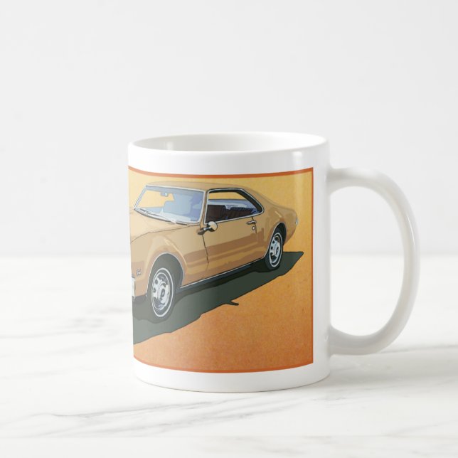 Tornado Guld Kaffemugg (Höger)