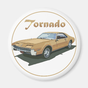 Tornado Guld Magnet