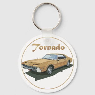 Tornado Guld Nyckelring