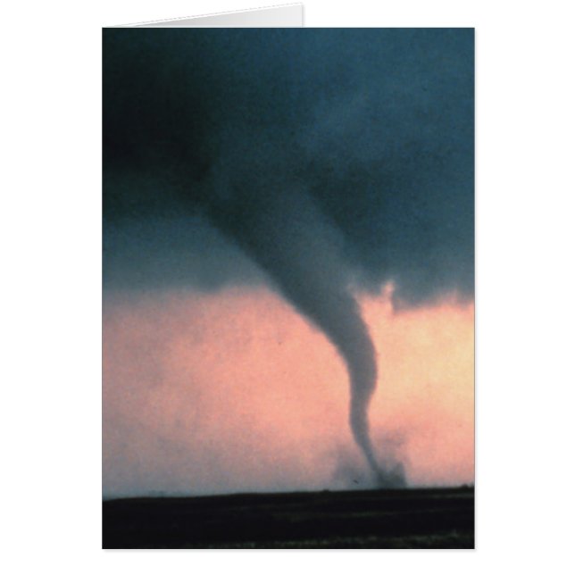 Tornado Hälsningskort (Framsidan)