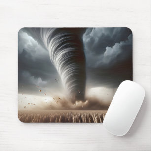 Tornado i Fält i mitten av vete Musmatta