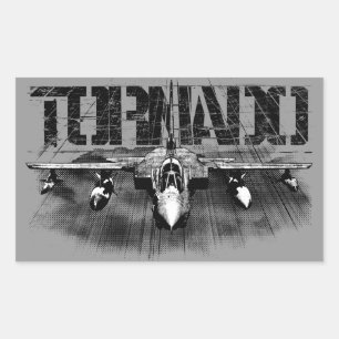 Tornado-IDS-rektangulära fästpunkter Rektangulärt Klistermärke