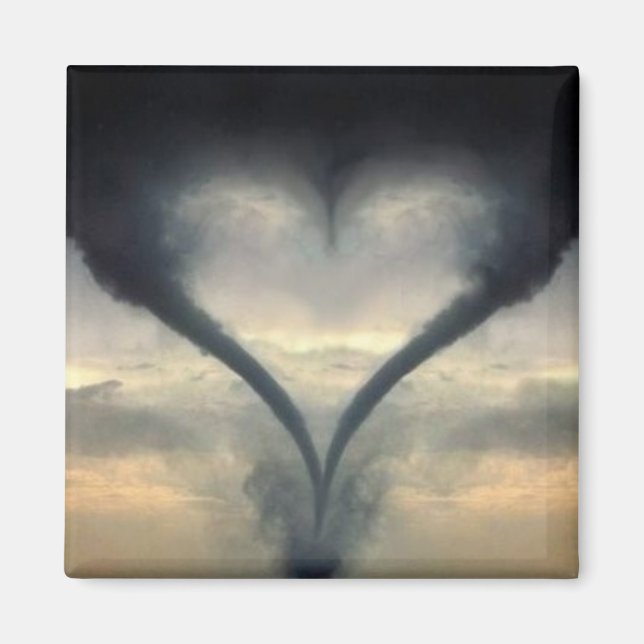 tornado-kärlek magnet (Framsidan)