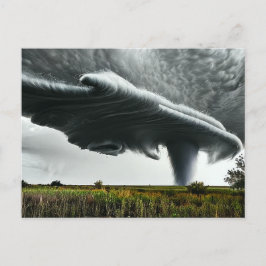 Tornado Konst Vykort