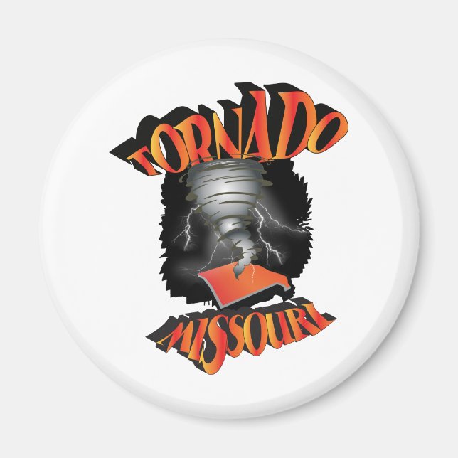 Tornado Missouri Magnet (Framsidan)