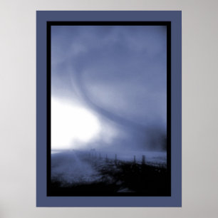 Tornado nära Cordell, Oklahoma Poster