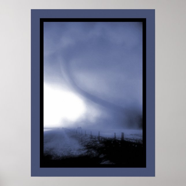 Tornado nära Cordell, Oklahoma Poster (Framsidan)