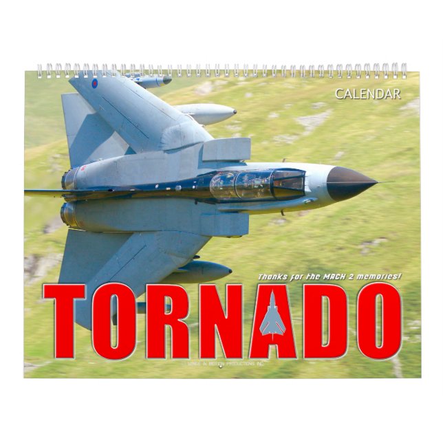 TORNADO Tack för MACH 2-minnen! Kalender (Omslag)