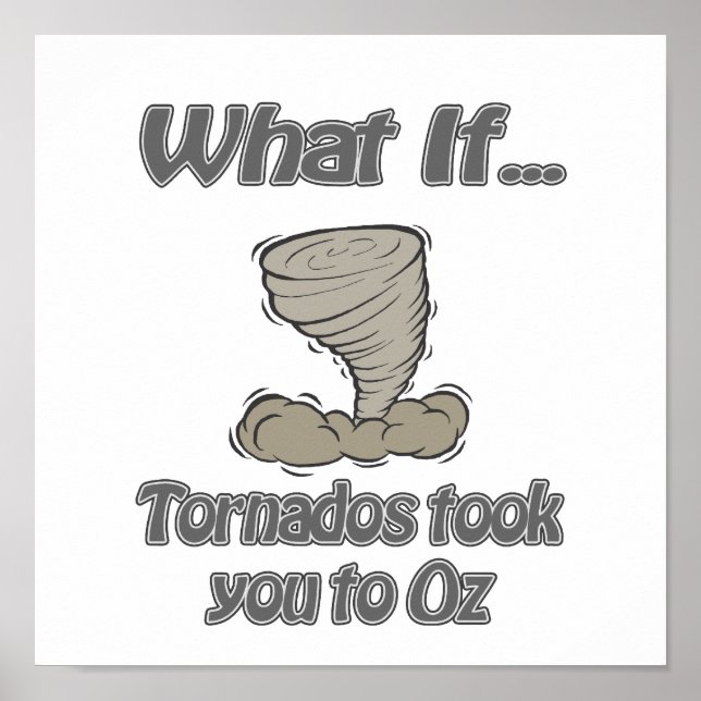 Tornado till Oz Poster (Framsidan)