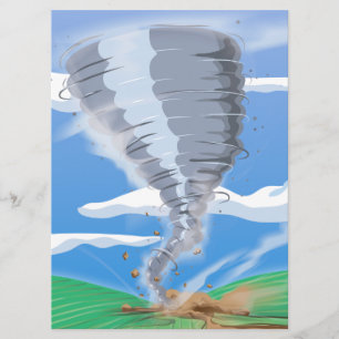 Tornado Twister Inbjudningar