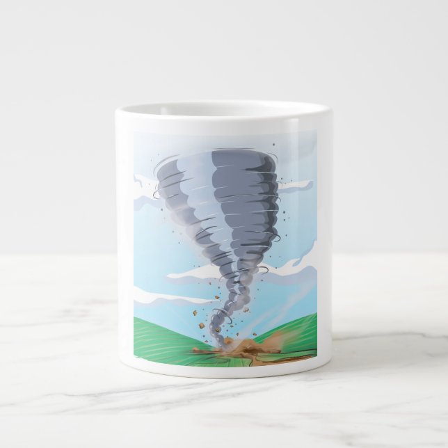 Tornado Twister Jumbo Mugg (Framsidan)