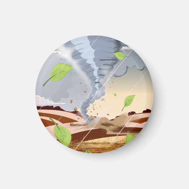 Tornado Twister Magnet (Framsidan)