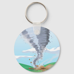 Tornado Twister Nyckelring